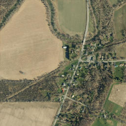 West Rush New York High Resolution Satellite Map