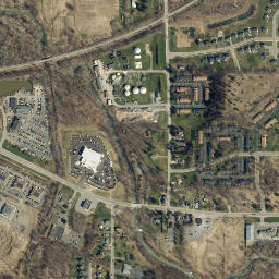East Victor New York High Resolution Satellite Map