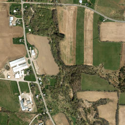 Small Corners New York High Resolution Satellite Map