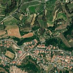 Cetona map(satellite map)