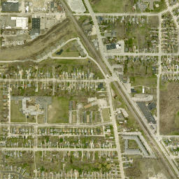Saint Francis map(satellite map)