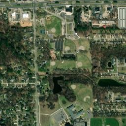 Allendale map(satellite map)