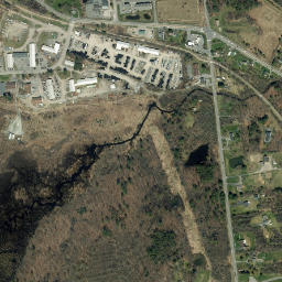 East Line New York High Resolution Satellite Map