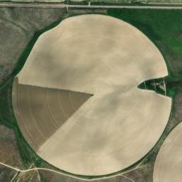 Thirtythree Mile Road, Casper, WY High Resolution Satellite Map