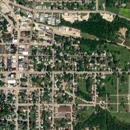 Dodgeville map(satellite map)
