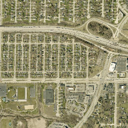 4701-4841 South 43rd Street, Greenfield, WI  High Resolution Satellite Map