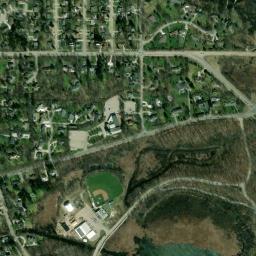 Satellite view of Cascade Hills Country Club