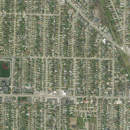 Kenilworth New York High Resolution Satellite Map