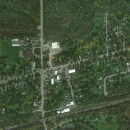 Corfu New York High Resolution Satellite Map