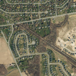 Mertensia New York High Resolution Satellite Map