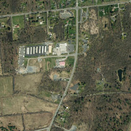 Ballston Center New York High Resolution Satellite Map