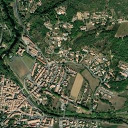Couiza map(satellite map)