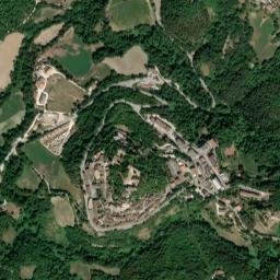 Montefortino map(satellite map)