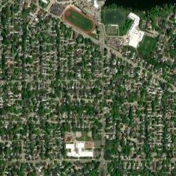 East Grand Rapids map(satellite map)
