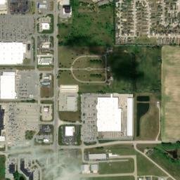 Ionia County map(satellite map)
