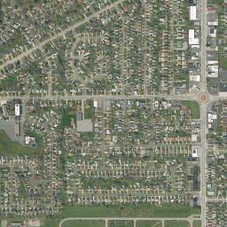 Cleveland Hill New York High Resolution Satellite Map