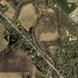 North Bloomfield New York High Resolution Satellite Map