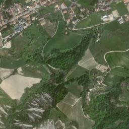 Castignano map(satellite map)