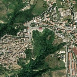 Offida map(satellite map)