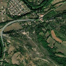 Espéraza map(satellite map)