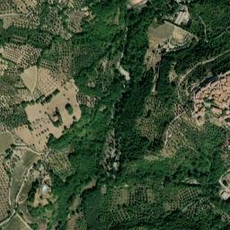 Seggiano map(satellite map)