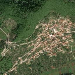 Smokvica map(satellite map)
