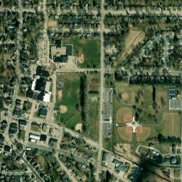 Oregon map(satellite map)