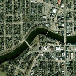 Fort Atkinson map(satellite map)