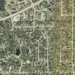 Satellite view of Whitnall Park Golf Course