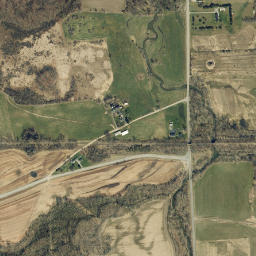 East Alexander New York High Resolution Satellite Map