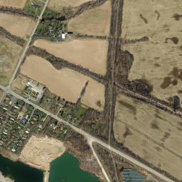 Canawaugus New York High Resolution Satellite Map