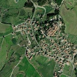 Montegabbione map(satellite map)