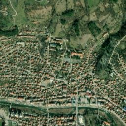 Teteven map(satellite map)