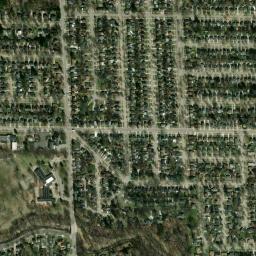 Satellite view of Indian Trails Golf Course