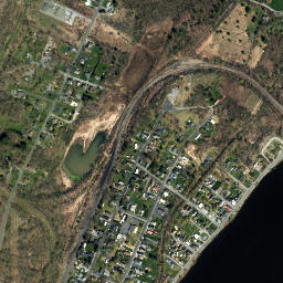 Stillwater Junction New York High Resolution Satellite Map