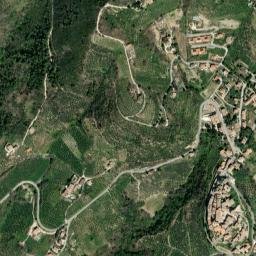 Gualdo Cattaneo map(satellite map)