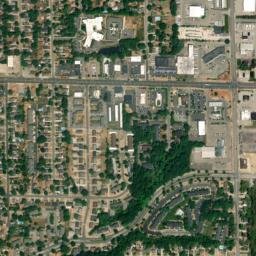 Wyoming map(satellite map)