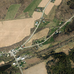 Solsville New York High Resolution Satellite Map