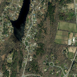 Ballston Lake New York High Resolution Satellite Map