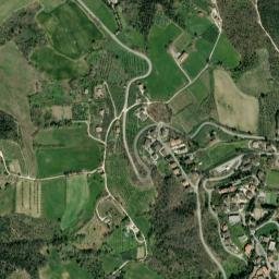 Collazzone map(satellite map)