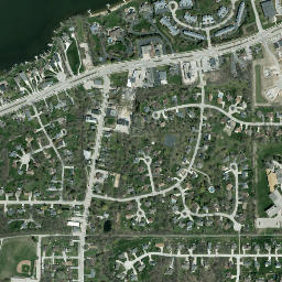 Muskego map(satellite map)