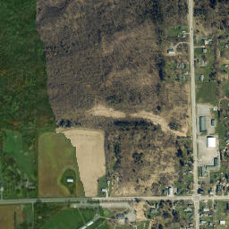 Darien Center New York High Resolution Satellite Map