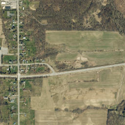 Bethany Center New York High Resolution Satellite Map