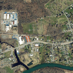 Parr Harbor New York High Resolution Satellite Map