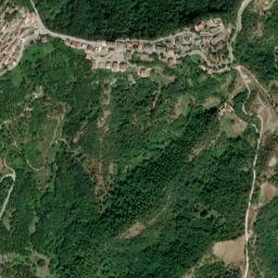 Montemonaco map(satellite map)