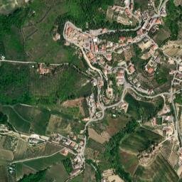 Castorano map(satellite map)