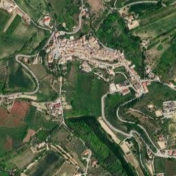 Monsampolo del Tronto map(satellite map)