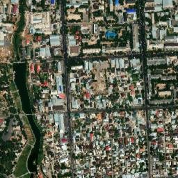 Taraz map(satellite map)