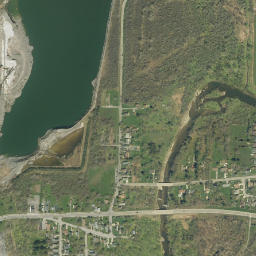 Bellevue New York High Resolution Satellite Map