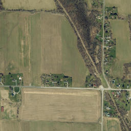 Linwood New York High Resolution Satellite Map